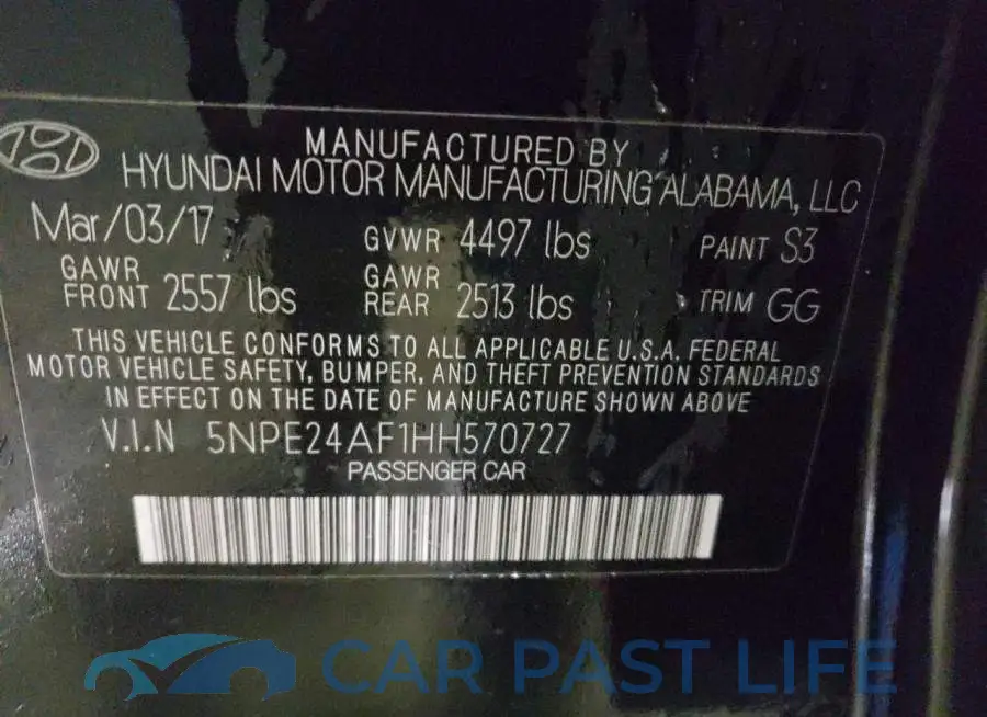 5NPE24AF1HH570727# 12