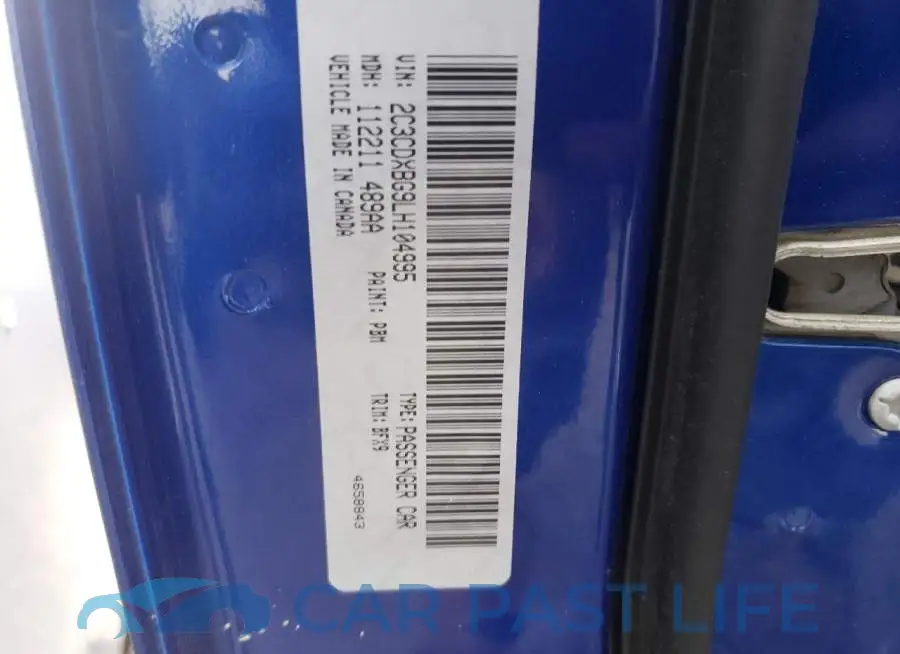 2C3CDXBG9LH104995# 12