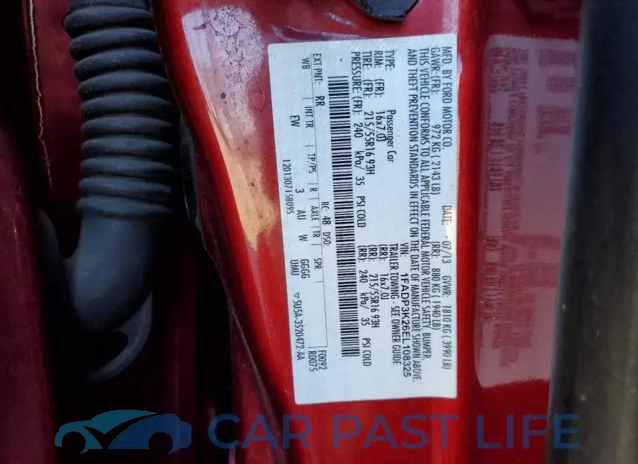 1FADP3K26EL108325# 12