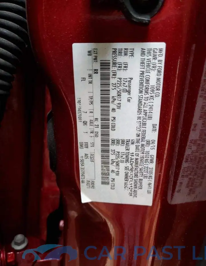 1FADP5BU3FL112525# 13