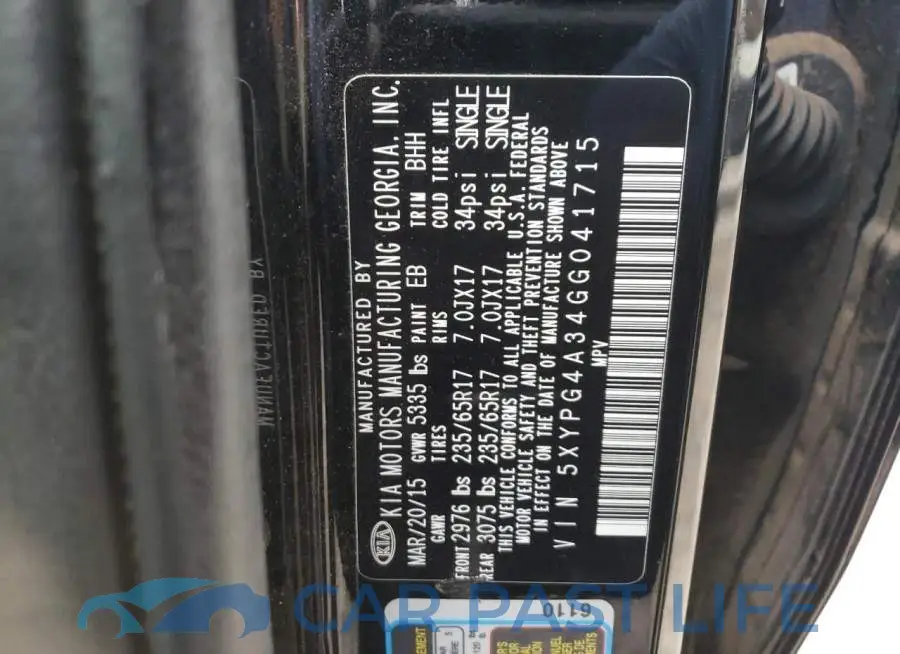 5XYPG4A34GG041715# 14