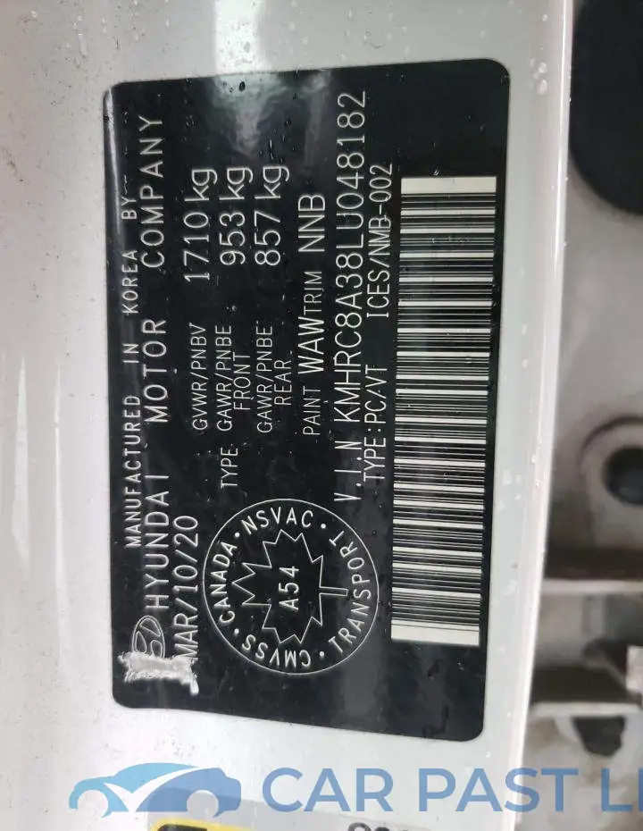 KMHRC8A38LU048182# 14