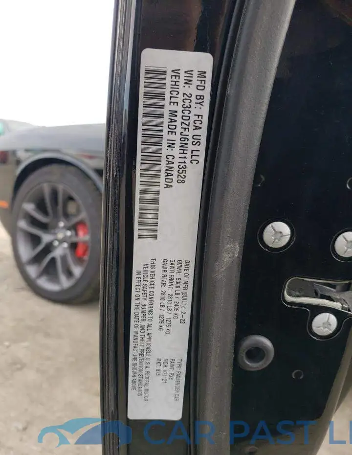 2C3CDZFJ6NH113528# 12