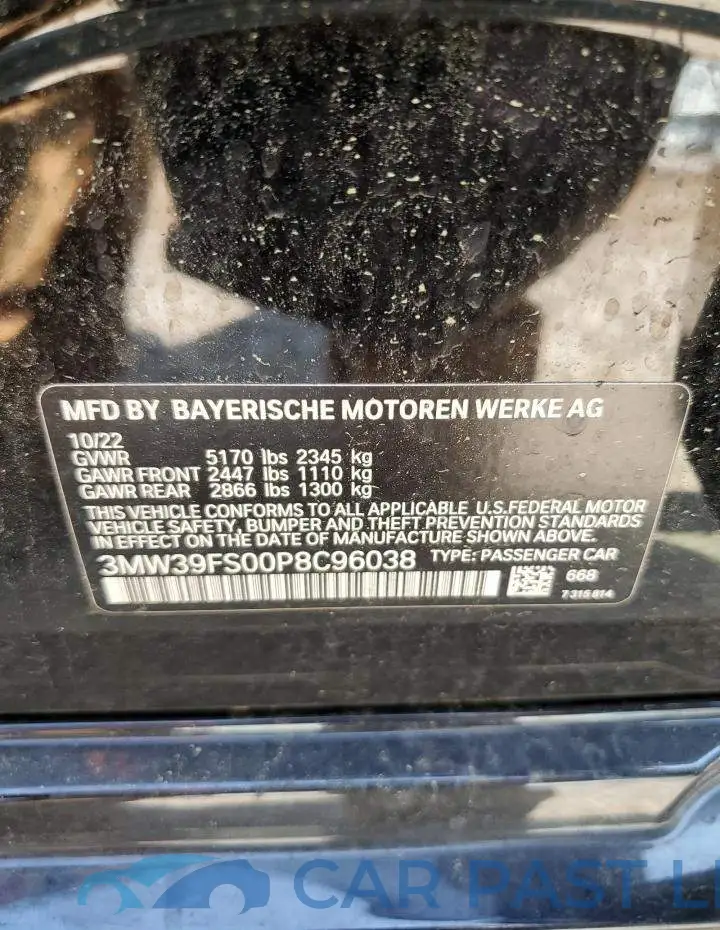 3MW39FS00P8C96038# 12