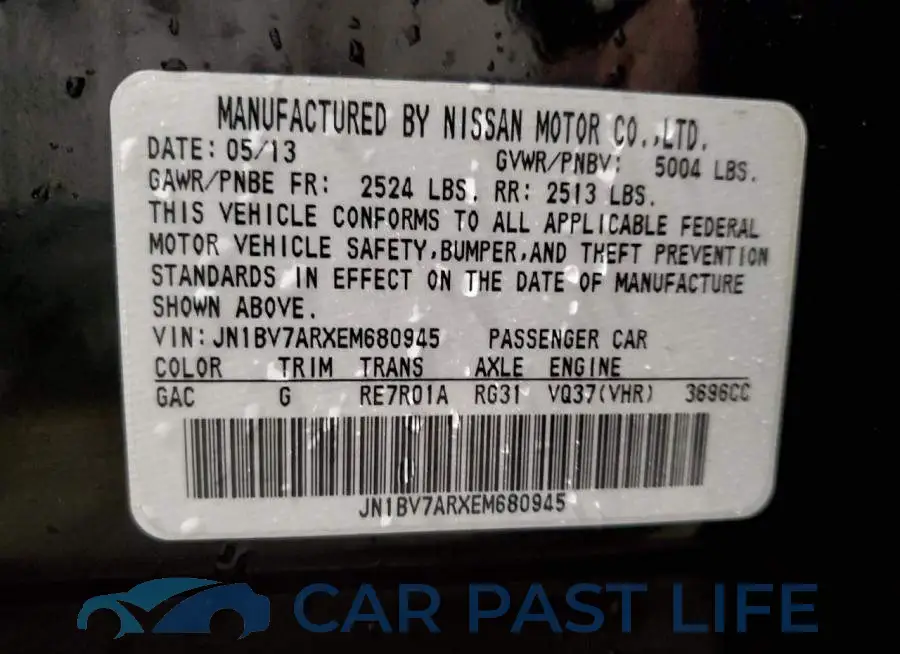 JN1BV7ARXEM680945# 12