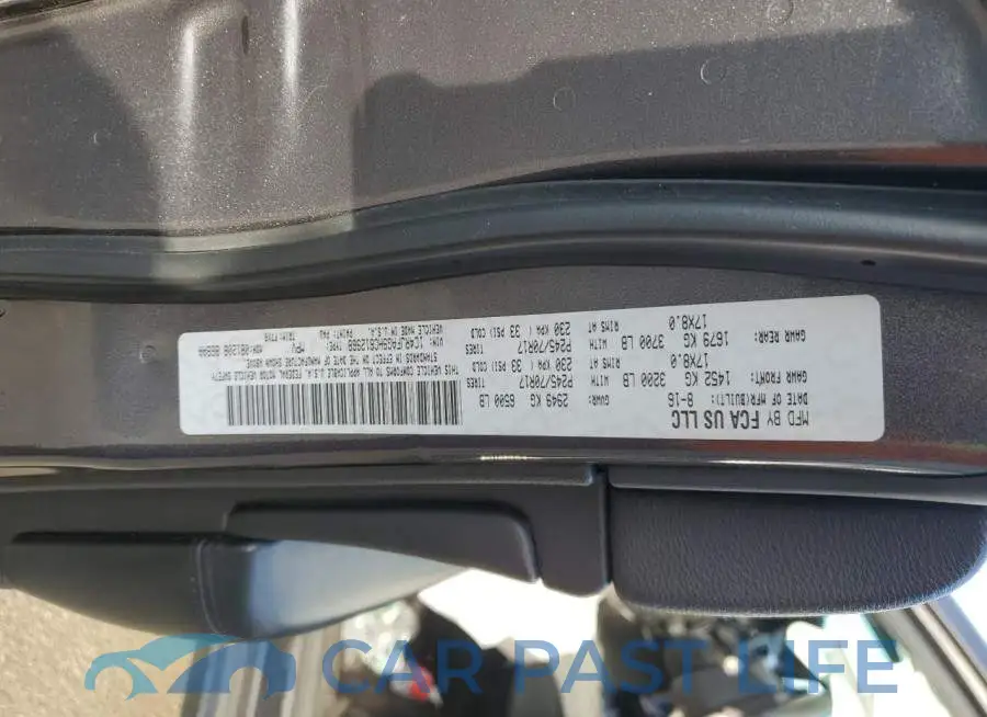 1C4RJFAG9HC612968# 13