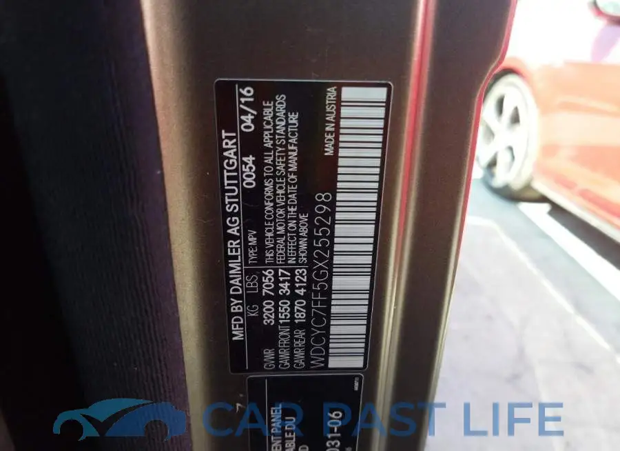 WDCYC7FF5GX255298# 13