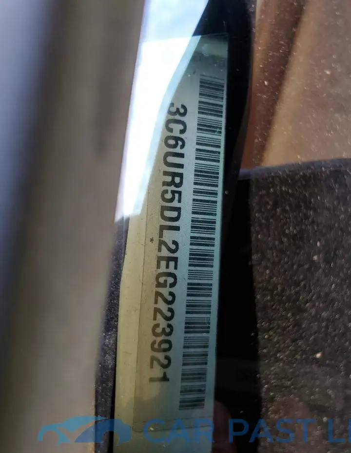 3C6UR5DL2EG223921# 12