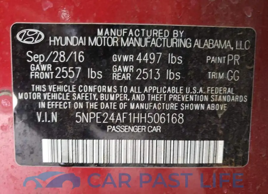 5NPE24AF1HH506168# 13
