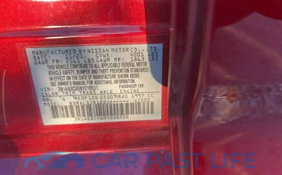 3N1AB8CV6NY218531# 10