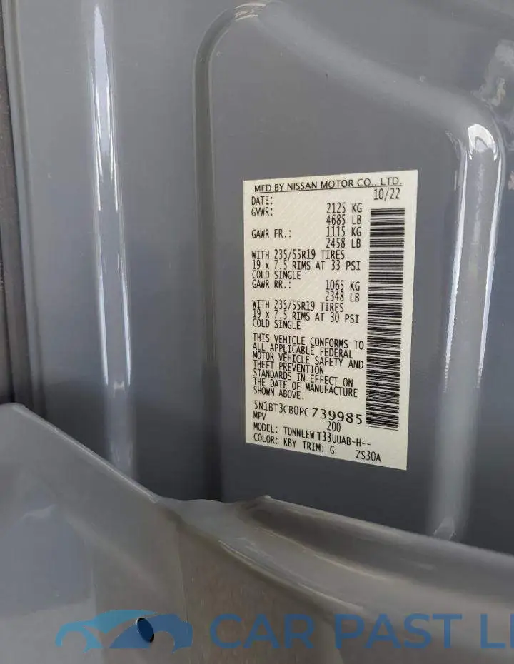 5N1BT3CB0PC739985# 13