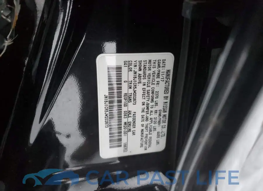 JN1BJ1CR5JW202873# 14