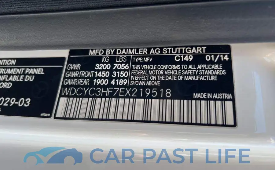 WDCYC3HF7EX219518# 10
