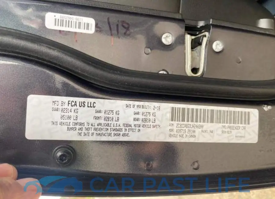 2C3CCABG3JH240200# 10