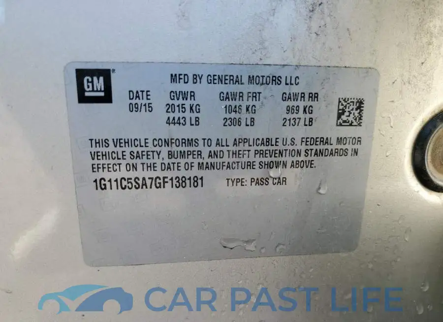 1G11C5SA7GF138181# 12