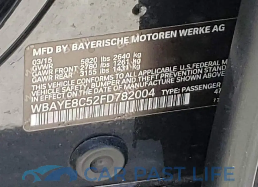 WBAYE8C52FD782004# 12
