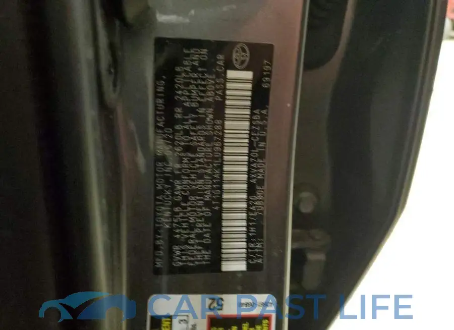4T1G11AK1LU967288# 13
