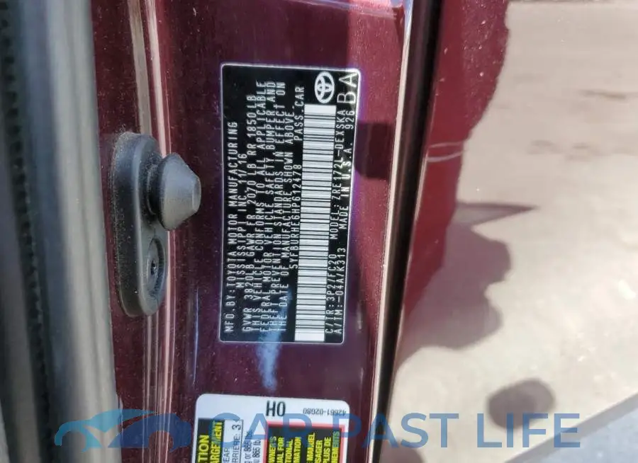 5YFBURHE6HP612478# 13