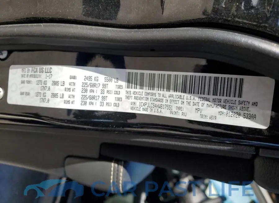 1C4PJLCS4HW617551# 13