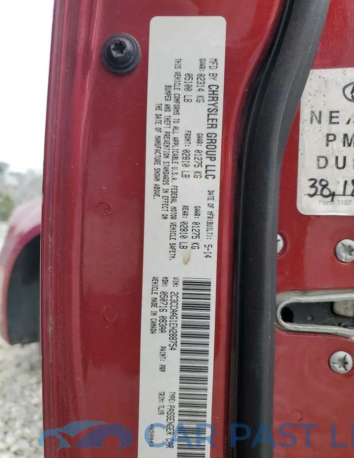 2C3CCAAG1EH288754# 12