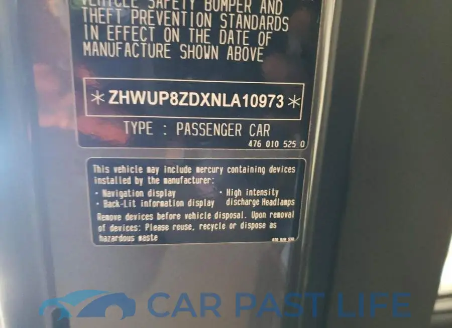 ZHWUP8ZDXNLA10973# 12