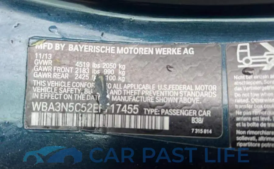 WBA3N5C52EF717455# 10