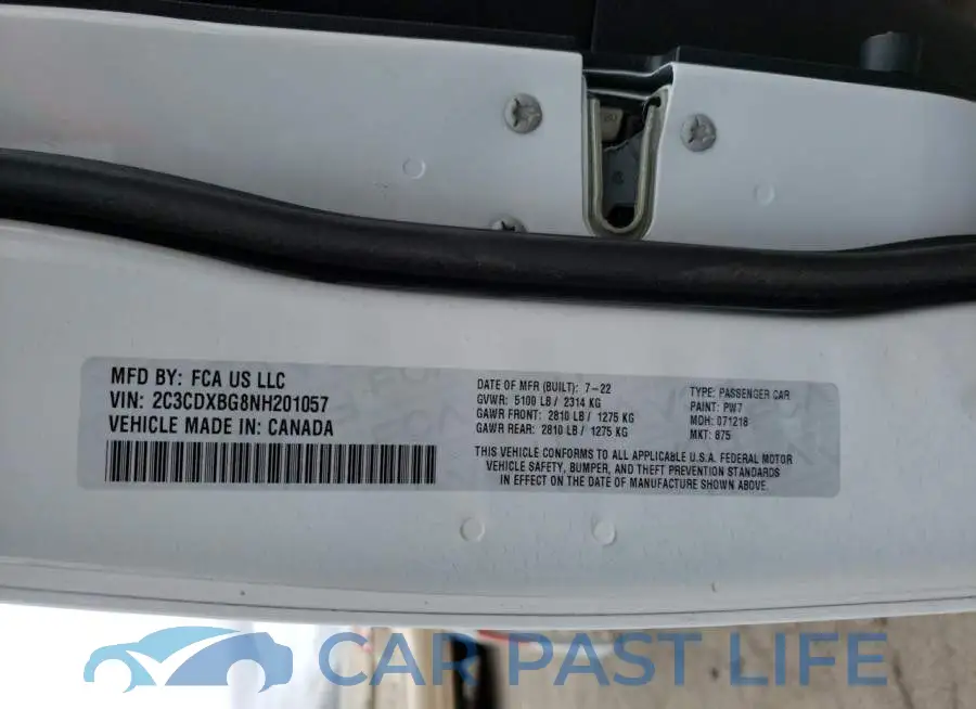 2C3CDXBG8NH201057# 13