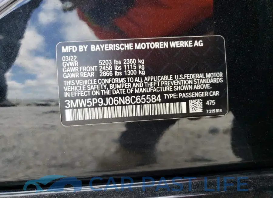 3MW5P9J06N8C65584# 13