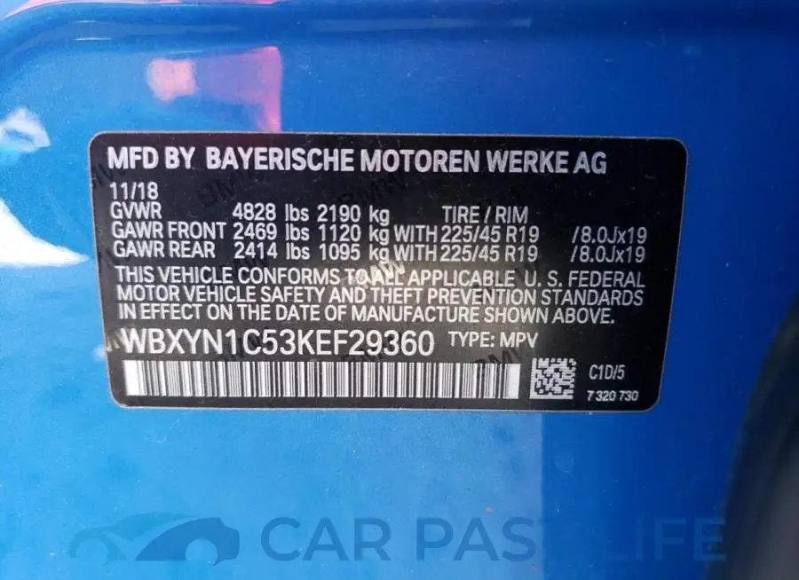 WBXYN1C53KEF29360# 12