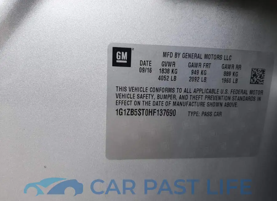 1G1ZB5ST0HF137690# 12