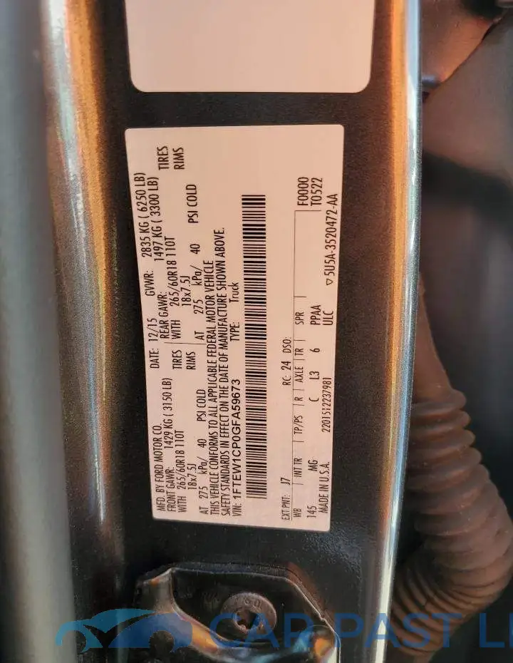 1FTEW1CP0GFA59673# 12