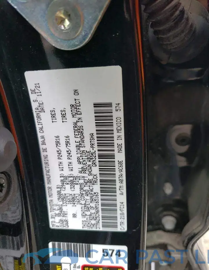 3TMAZ5CN6NM165165# 13
