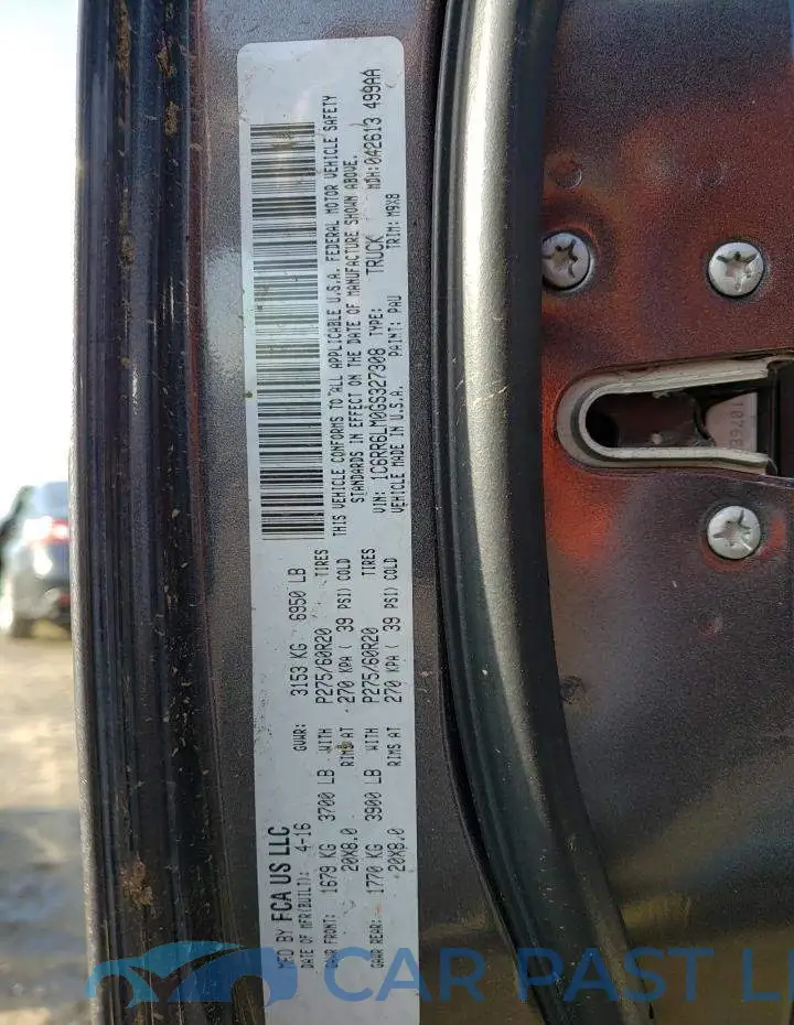 1C6RR6LM0GS327308# 13