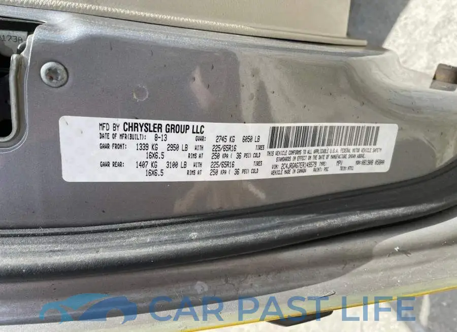2C4JRGAG7ER149579# 10