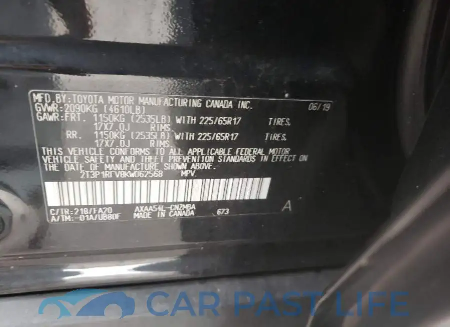 2T3P1RFV8KW062568# 13