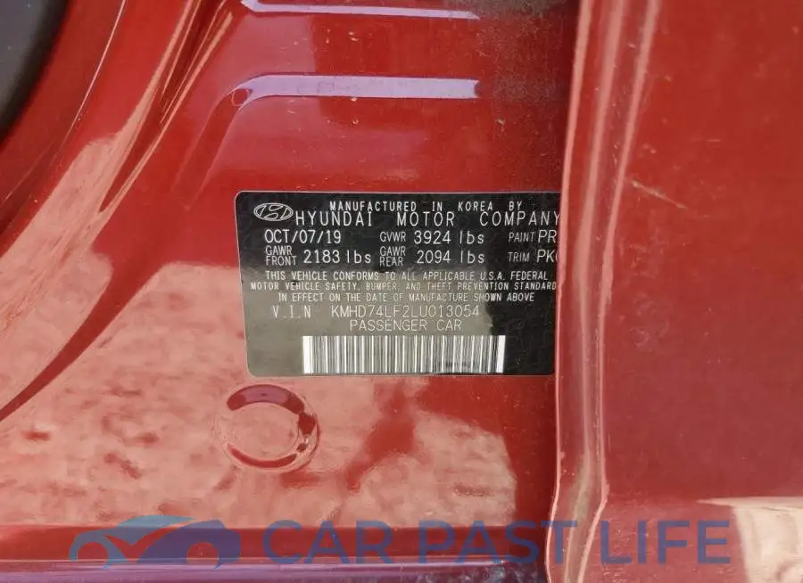 KMHD74LF2LU013054# 12