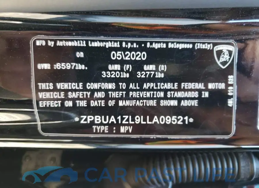 ZPBUA1ZL9LLA09521# 13