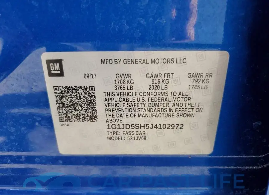 1G1JD5SH5J4102972# 12