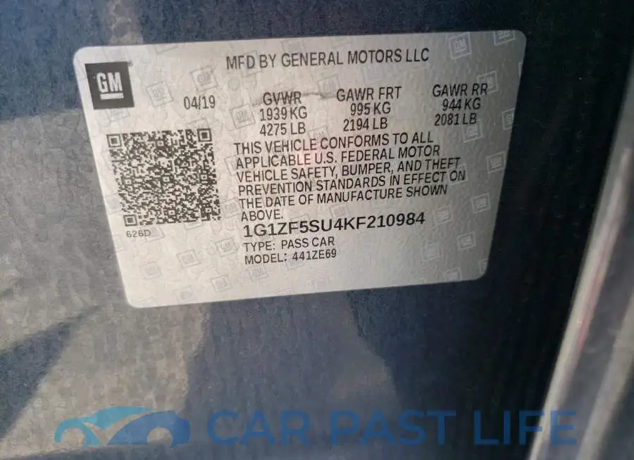 1G1ZF5SU4KF210984# 12