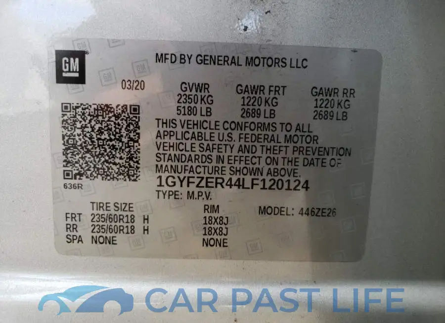 1GYFZER44LF120124# 13