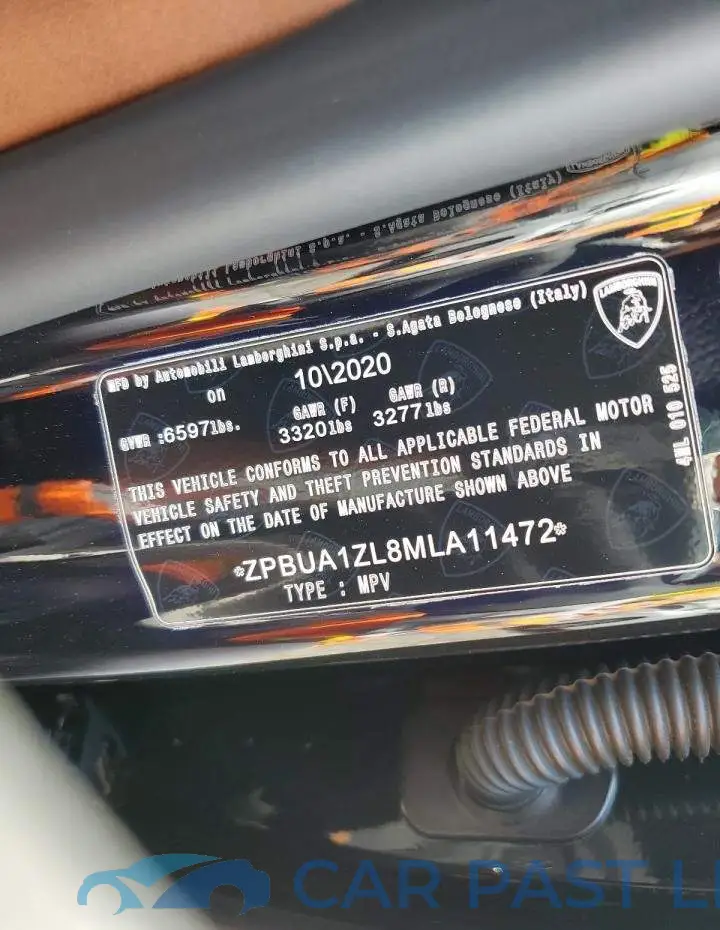 ZPBUA1ZL8MLA11472# 13