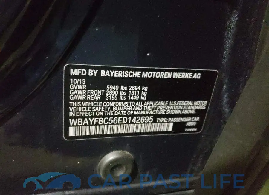 WBAYF8C56ED142695# 12