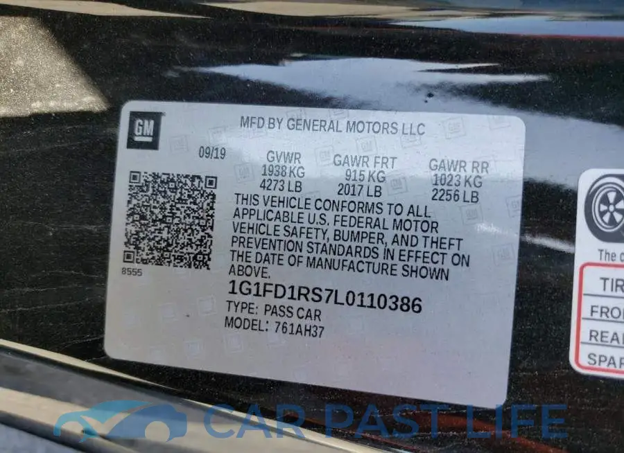 1G1FD1RS7L0110386# 13
