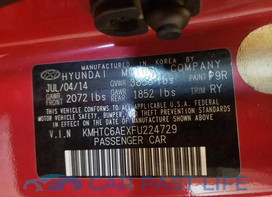 KMHTC6AEXFU224729# 12