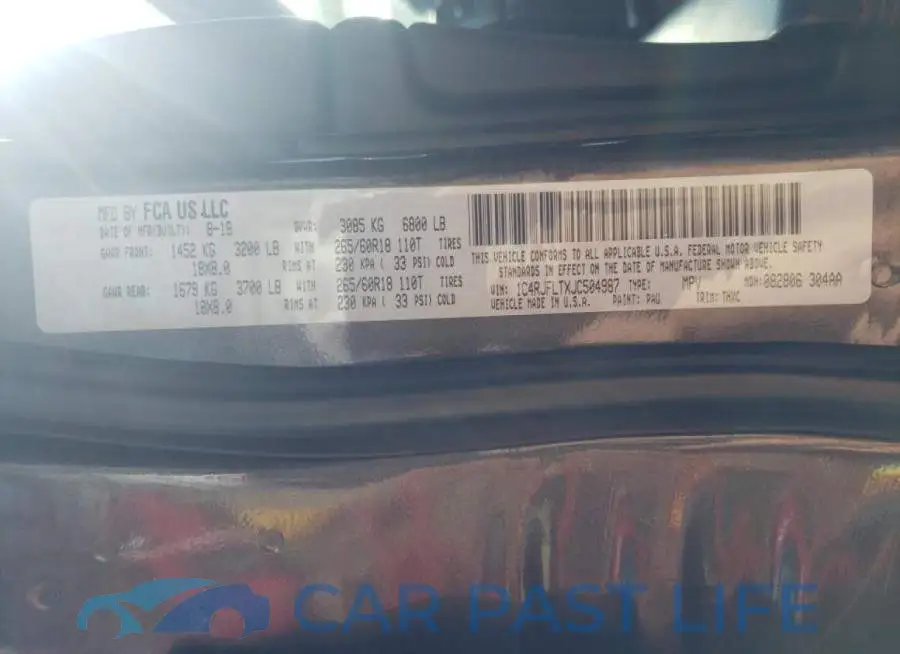 1C4RJFLTXJC504987# 10