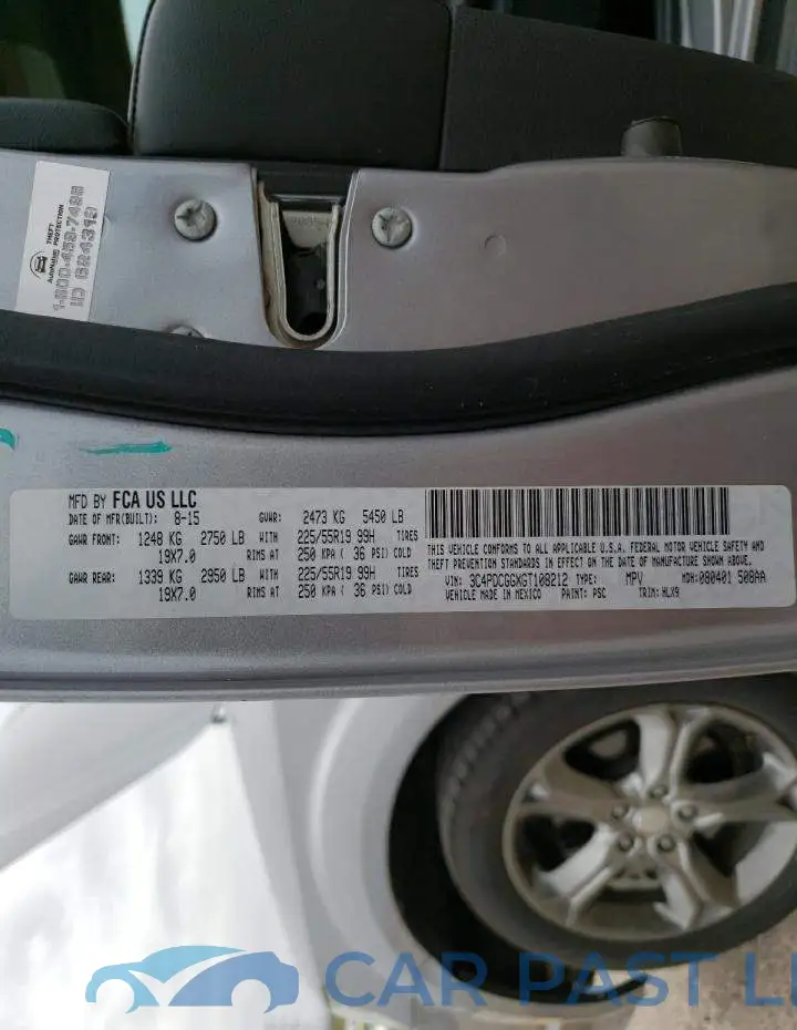 3C4PDCGGXGT108212# 13