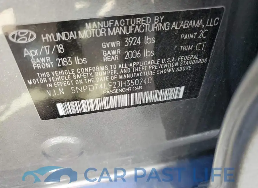 5NPD74LF2JH350240# 13