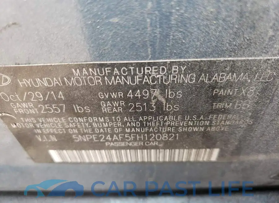 5NPE24AF5FH120821# 13