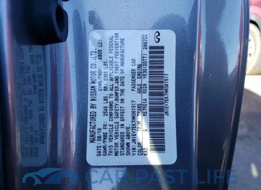 JN1EV7EK7HM361517# 12