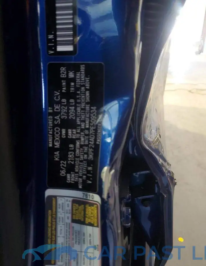 3KPF24AD7PE509534# 13